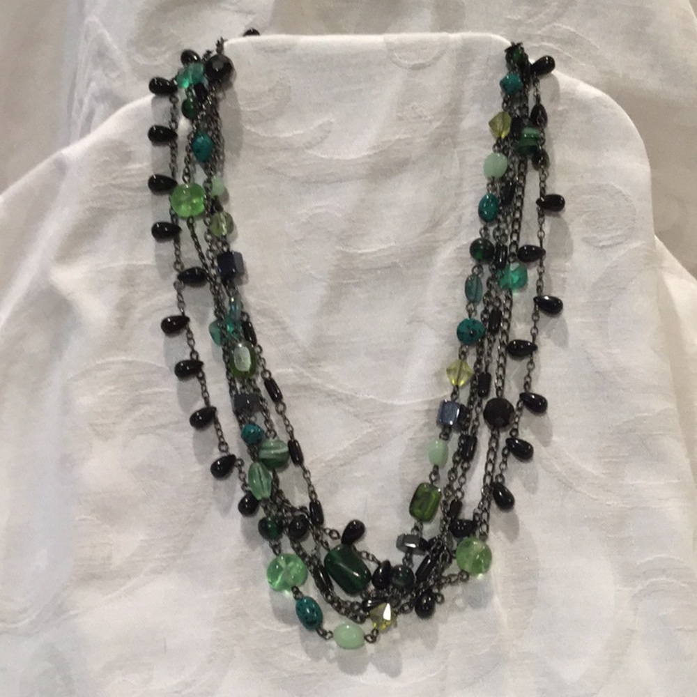 💜  Lia Sophia multi-strand necklace